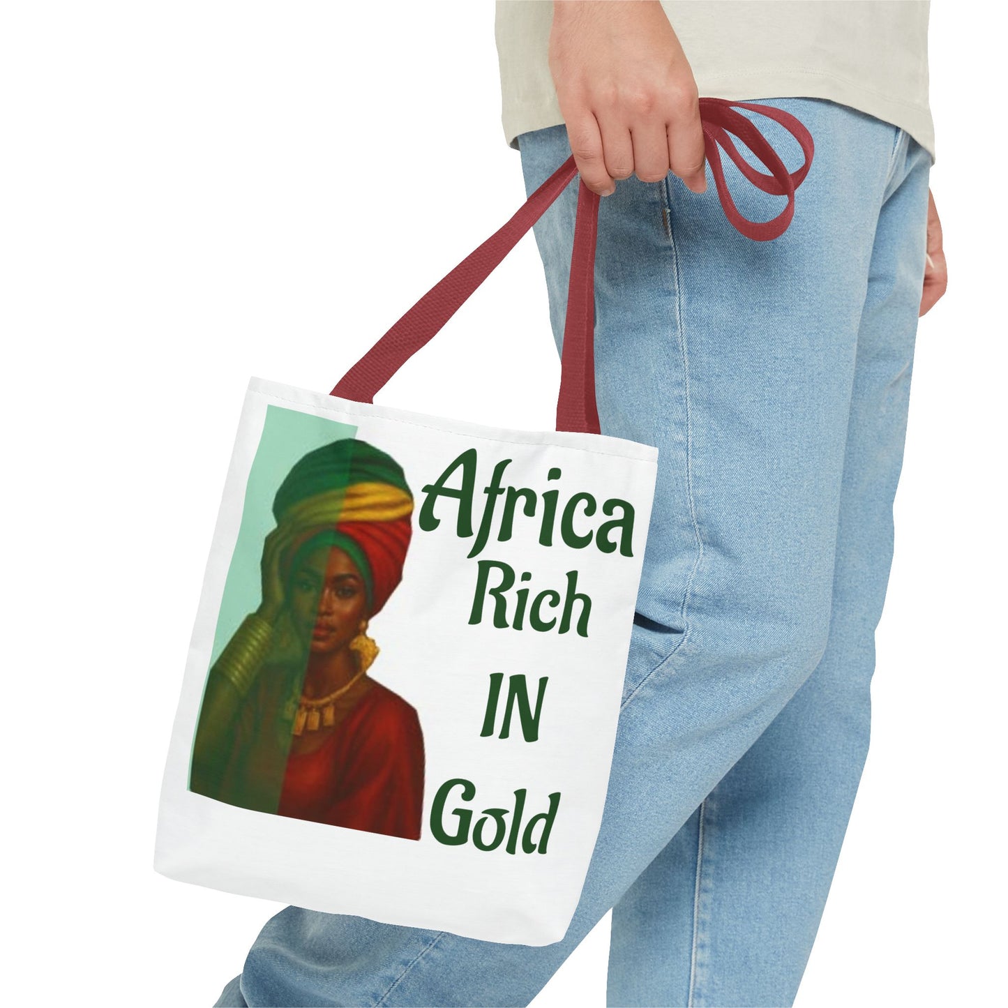 African Inspired Tote Bag, Eco-Friendly Shopping Bag, Gift for Travelers, Inspirational Accessory, Bohemian Style Bag