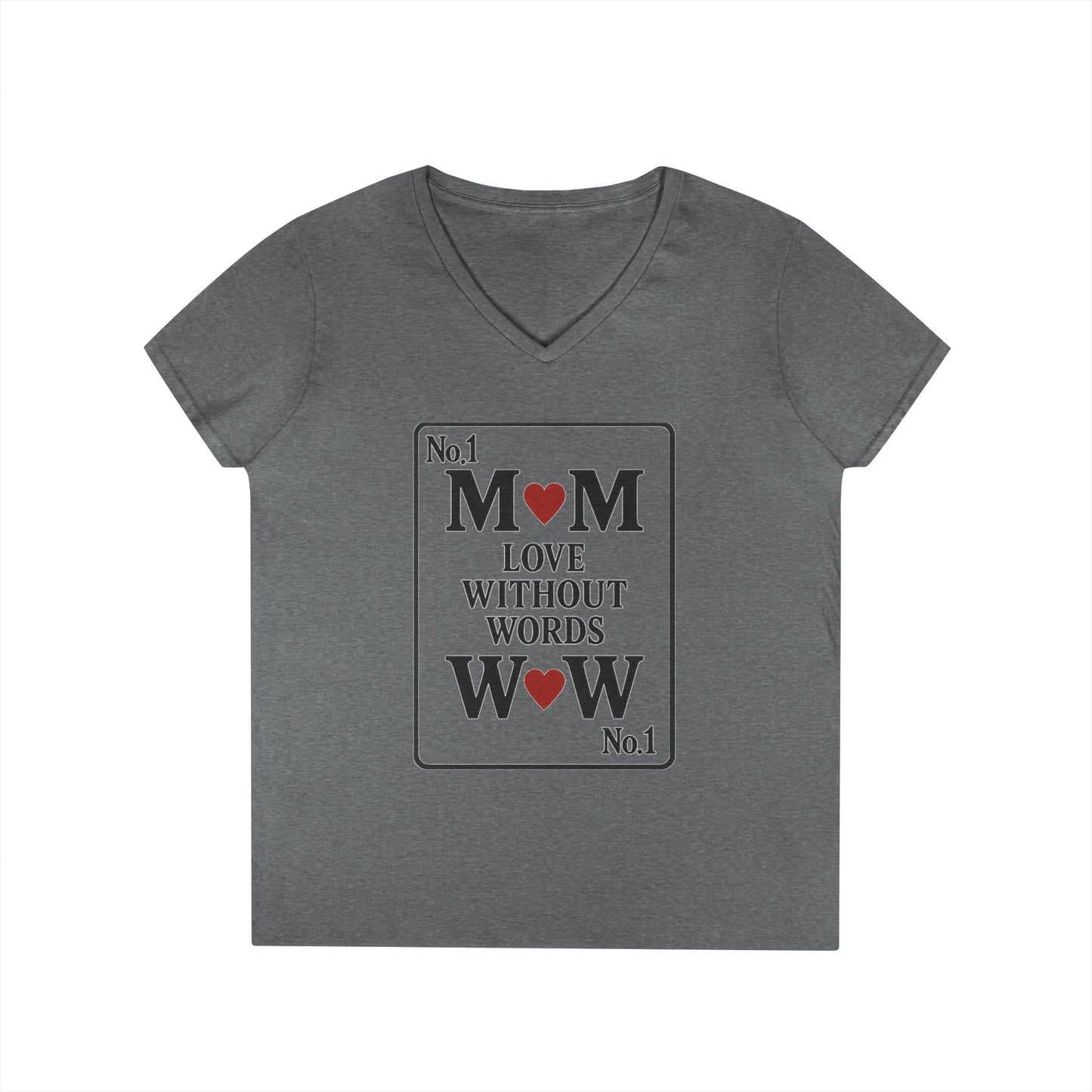 V-Neck T-Shirt - Every MOM is a WOW Mother's Day Gift, Gift for MOM