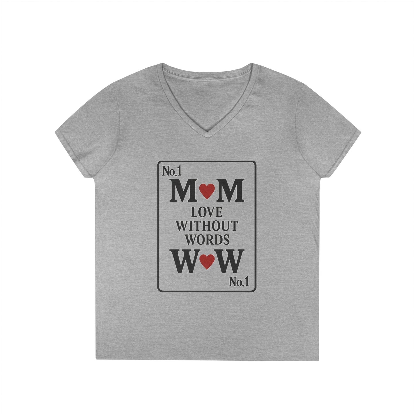 V-Neck T-Shirt - Every MOM is a WOW Mother's Day Gift, Gift for MOM
