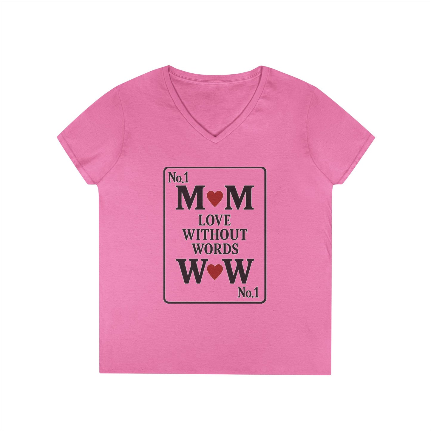 V-Neck T-Shirt - Every MOM is a WOW Mother's Day Gift, Gift for MOM