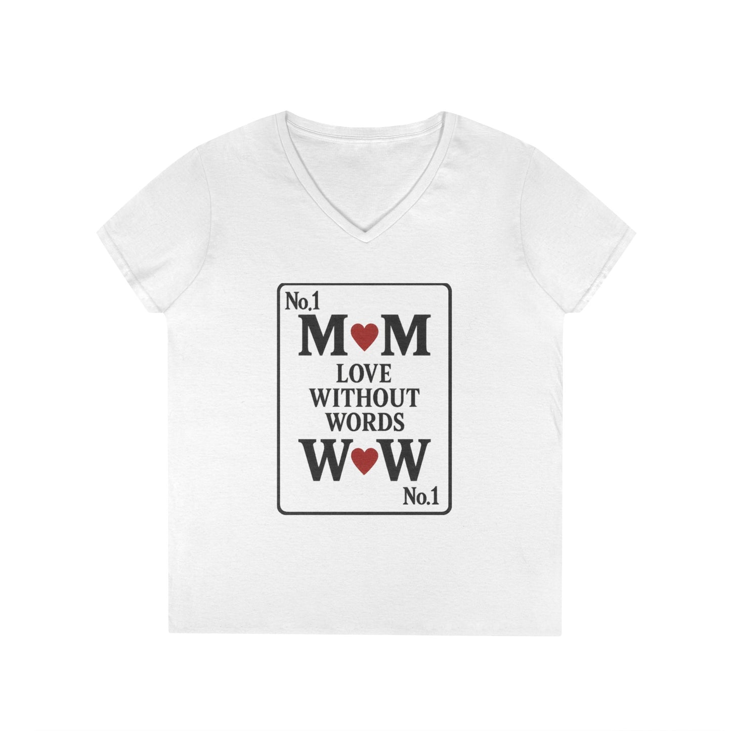 V-Neck T-Shirt - Every MOM is a WOW Mother's Day Gift, Gift for MOM