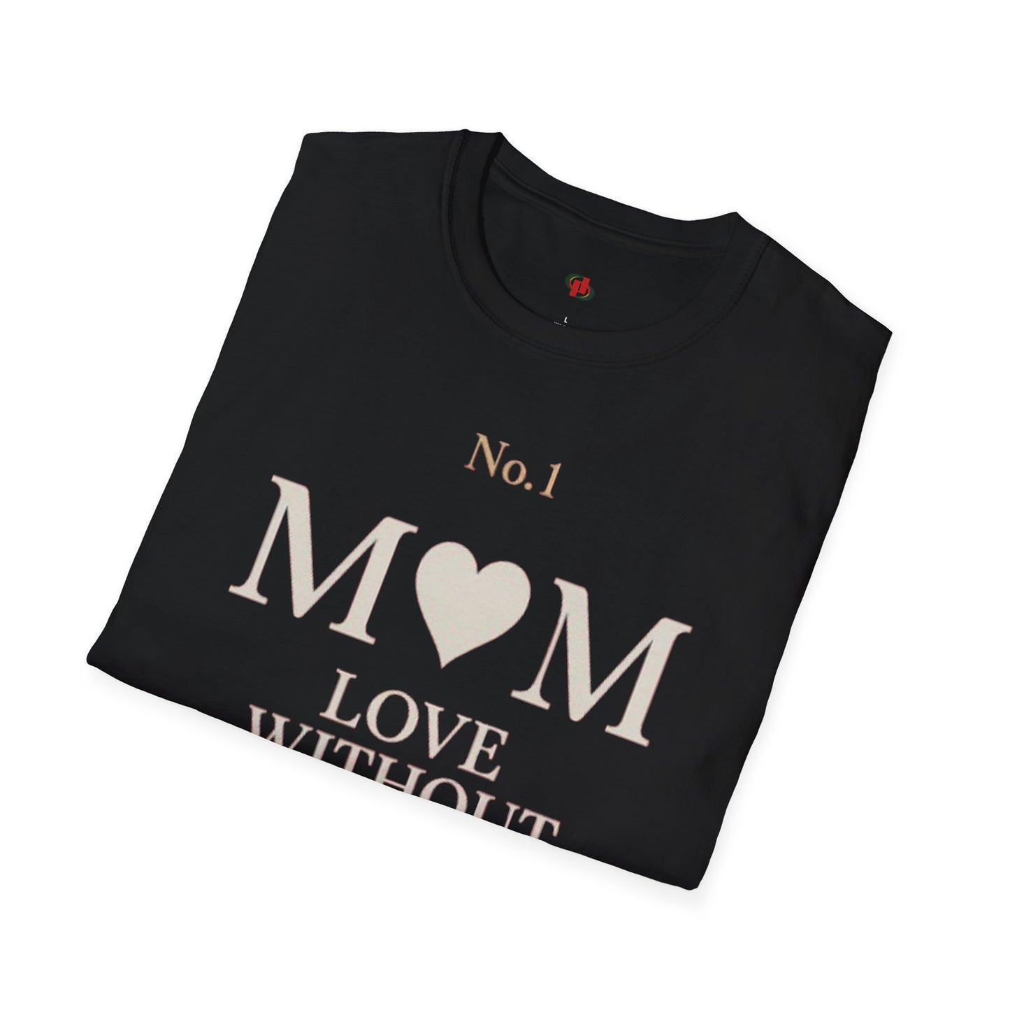 No. 1 Mom Love T-Shirt | Unisex Softstyle Tee for Mother's Day, Birthdays, Gifts, or Everyday Wear