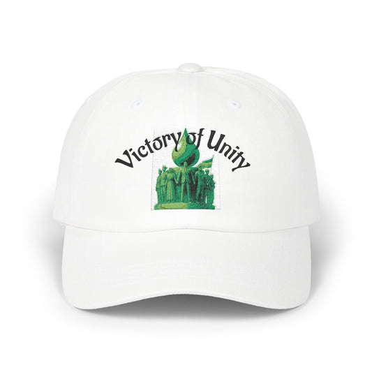Classic Dad Cap, Comfortable Cotton Cap for Outdoor Activities, Perfect Gift for Father's Day, Casual Wear, Victory of Unity Design