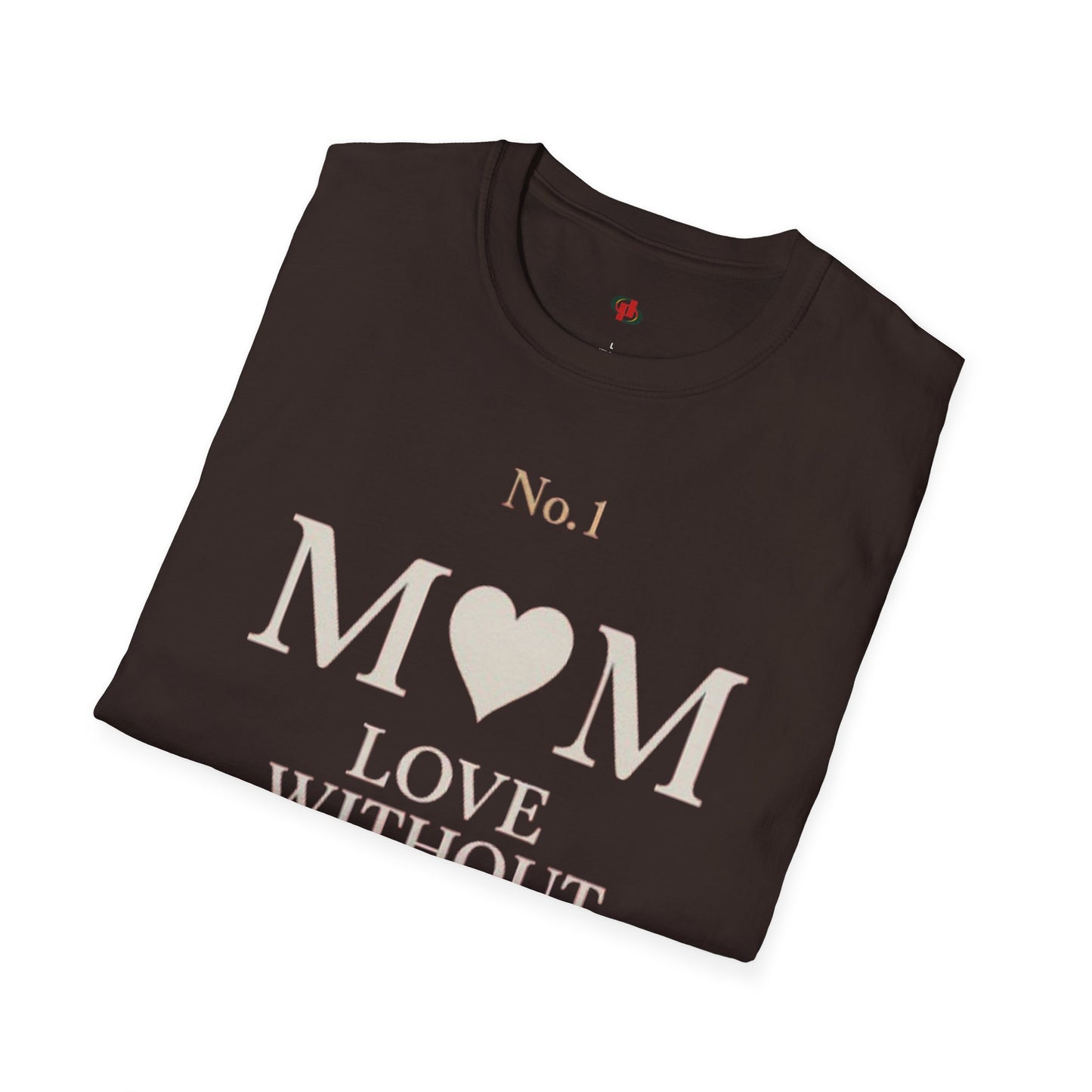No. 1 Mom Love T-Shirt | Unisex Softstyle Tee for Mother's Day, Birthdays, Gifts, or Everyday Wear