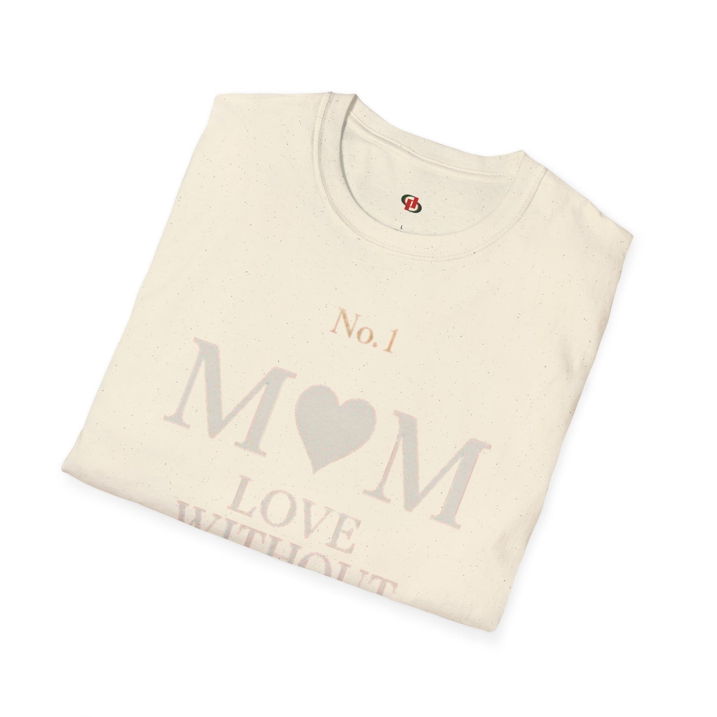 No. 1 Mom Love T-Shirt | Unisex Softstyle Tee for Mother's Day, Birthdays, Gifts, or Everyday Wear