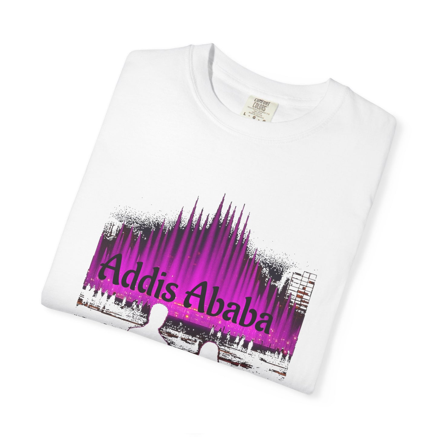 Addis Ababa Friendship T-shirt, Casual Gift, Unisex Tee, Travel Souvenir, Cultural Apparel, Summer Wear